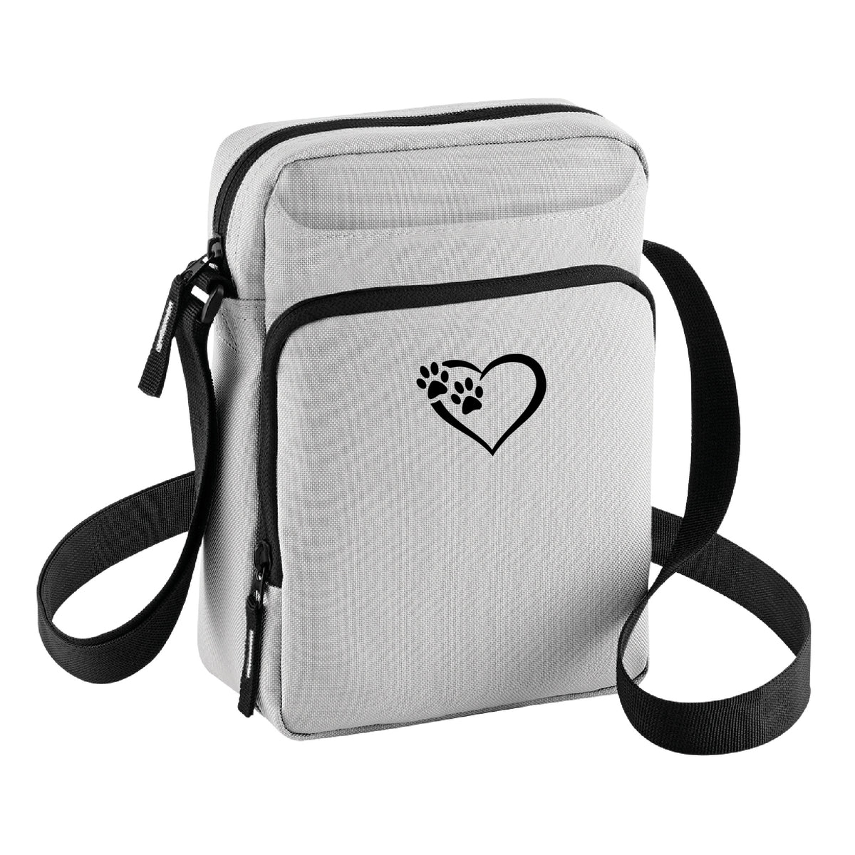 Heart & Paws Cross Body Dog Walking Bag, Crossbody Messenger Bag jessandtilly