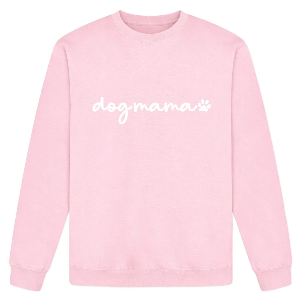 Dog Mama Sweatshirt - Pink Size S - UK 10