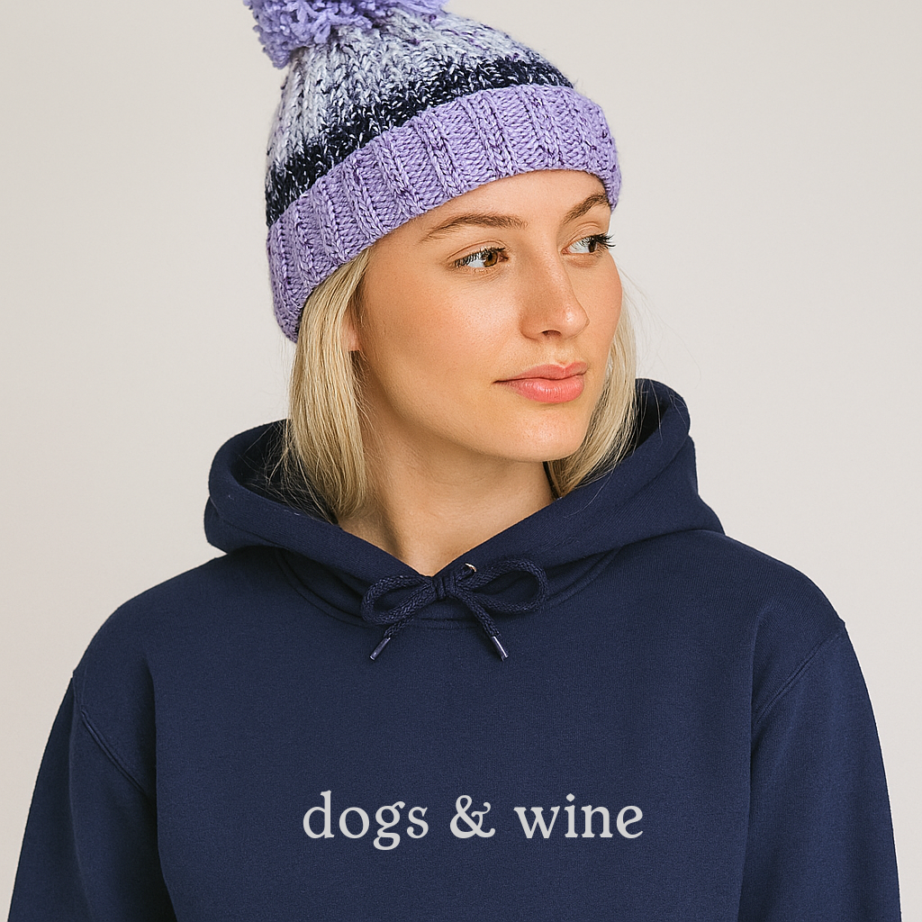 New! Dogs and Wine Hoodie