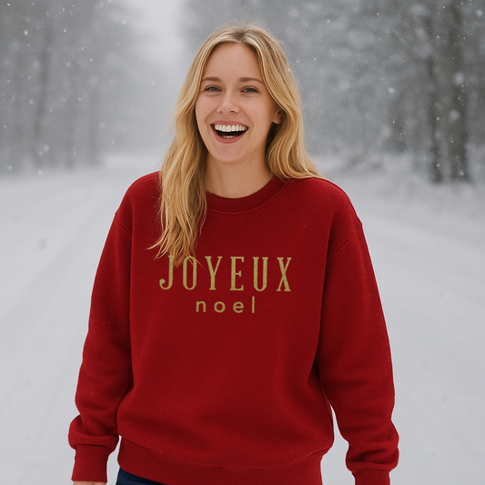 Joyeux Noel Christmas Sweatshirt