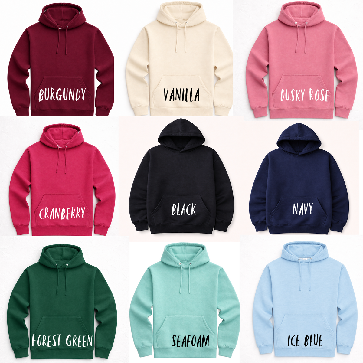 Hand Drawn Heart and Paw Dog Lover Hoodie