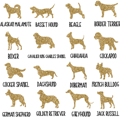 Glitter Dog T-Shirt