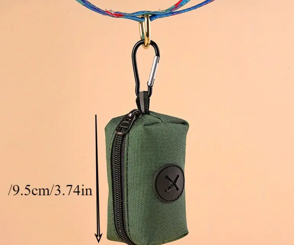 Dog Poop Bag Dispenser with Lead Clip - Just a few colours left