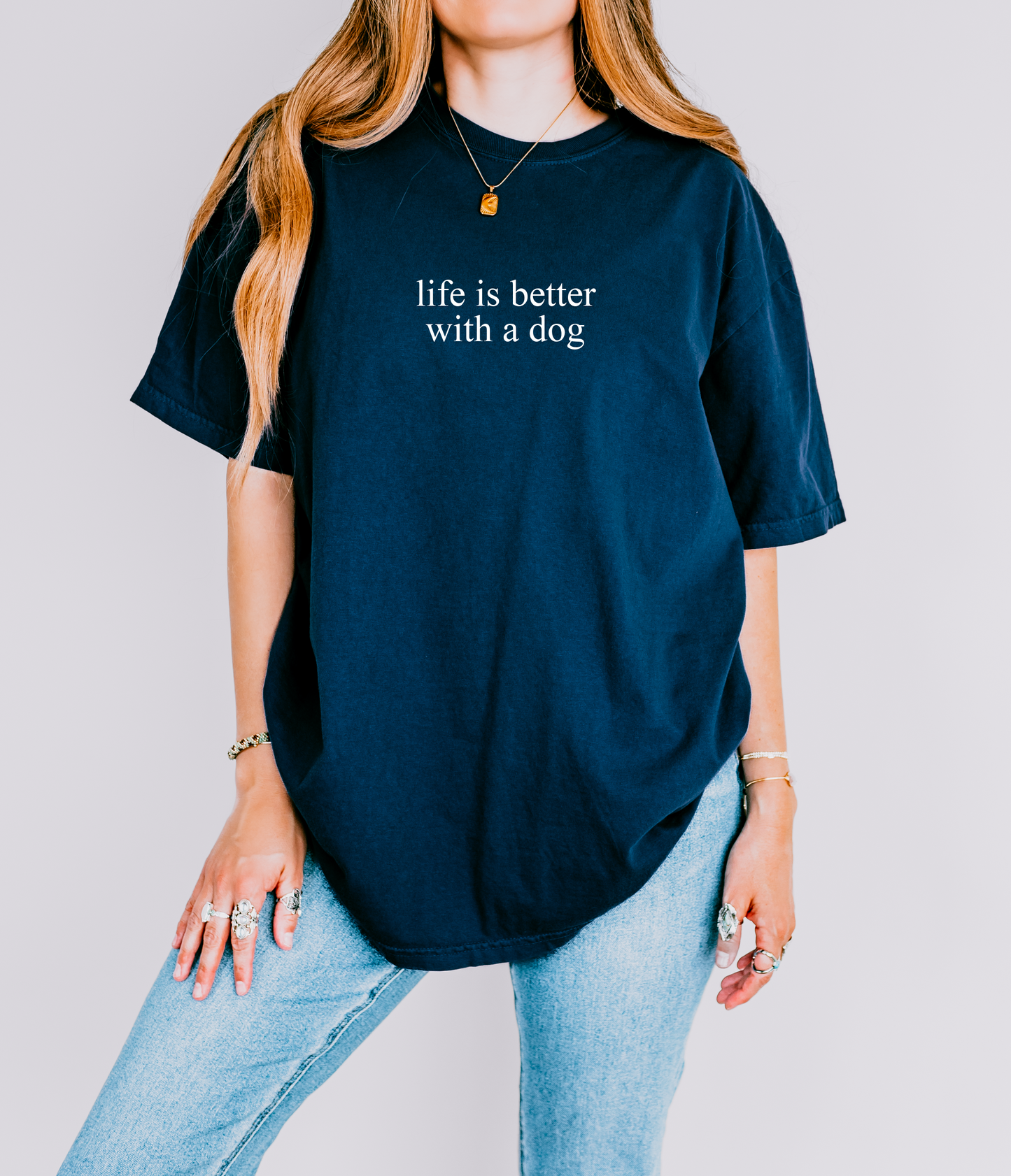NEW! 'Life is better with a dog' T Shirt