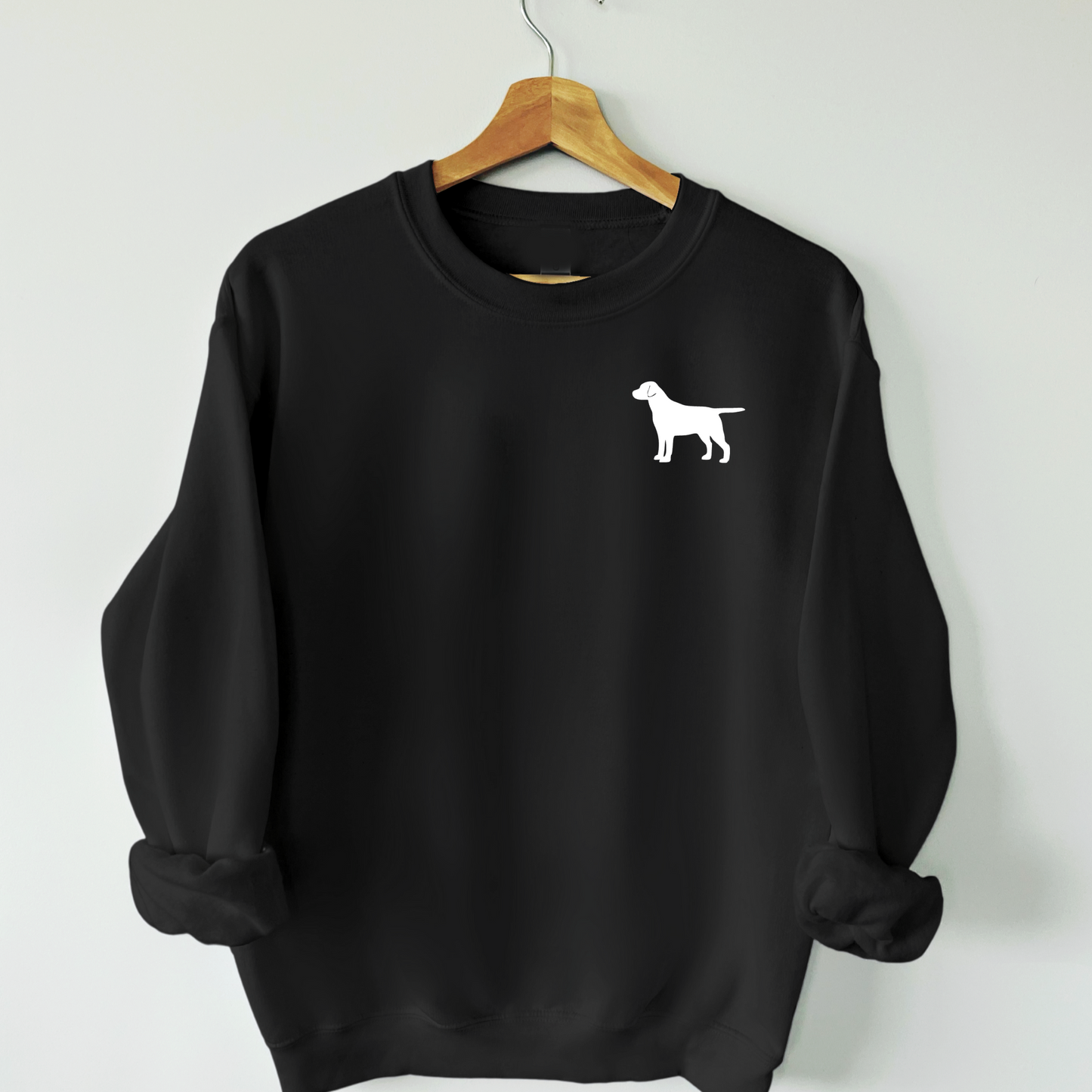 Labrador Sweatshirt - Black Size S - UK 10-12 (36")