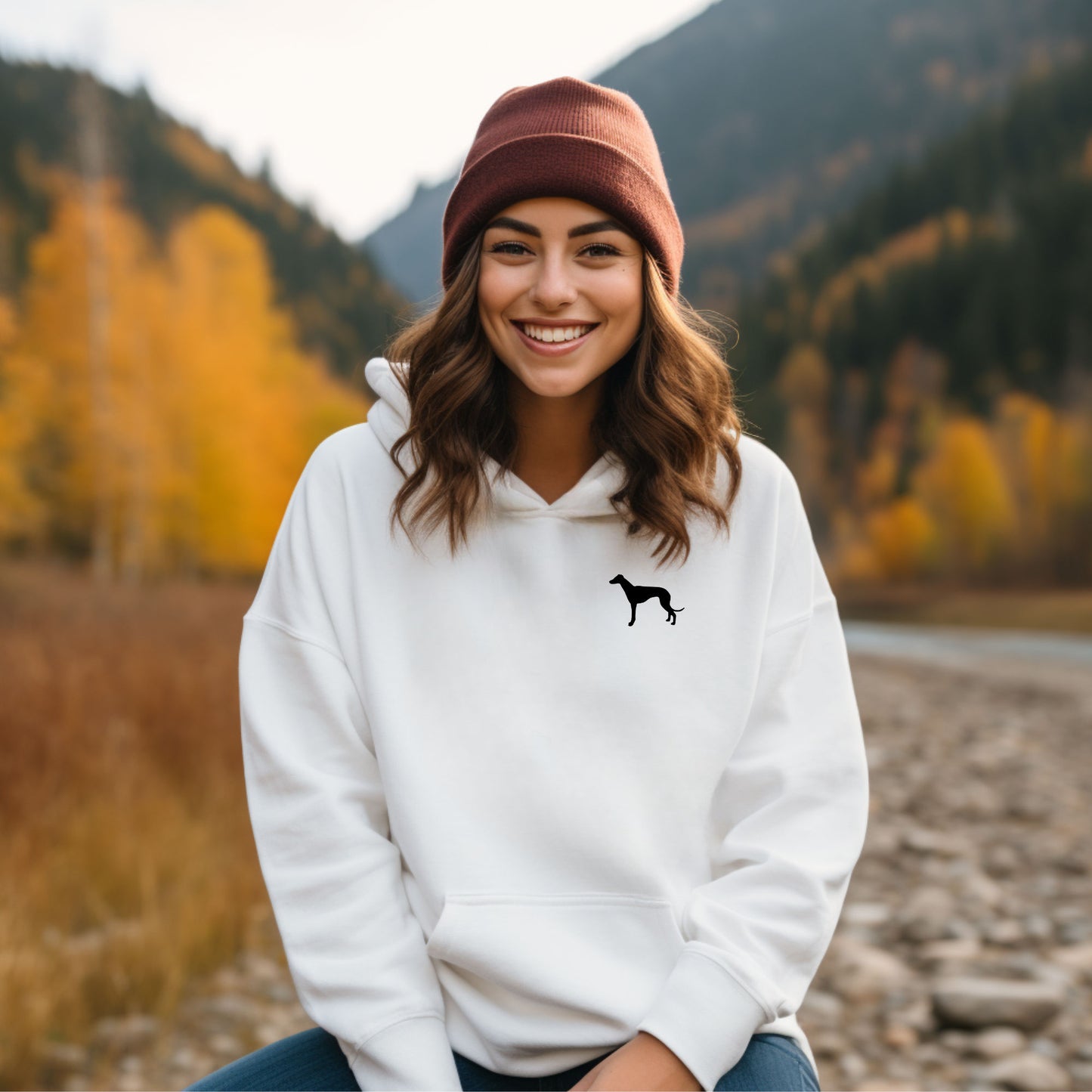 Dog Logo Hoodie - Personalise with ANY Dog Breed