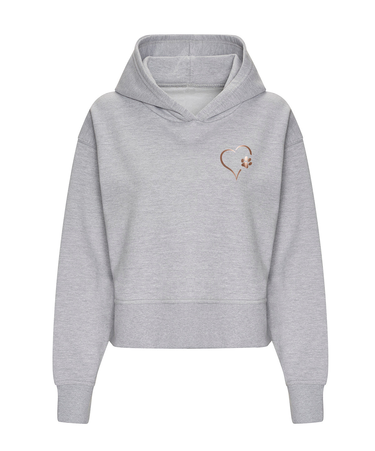 Women's Relaxed Heart and Paws Hoodie