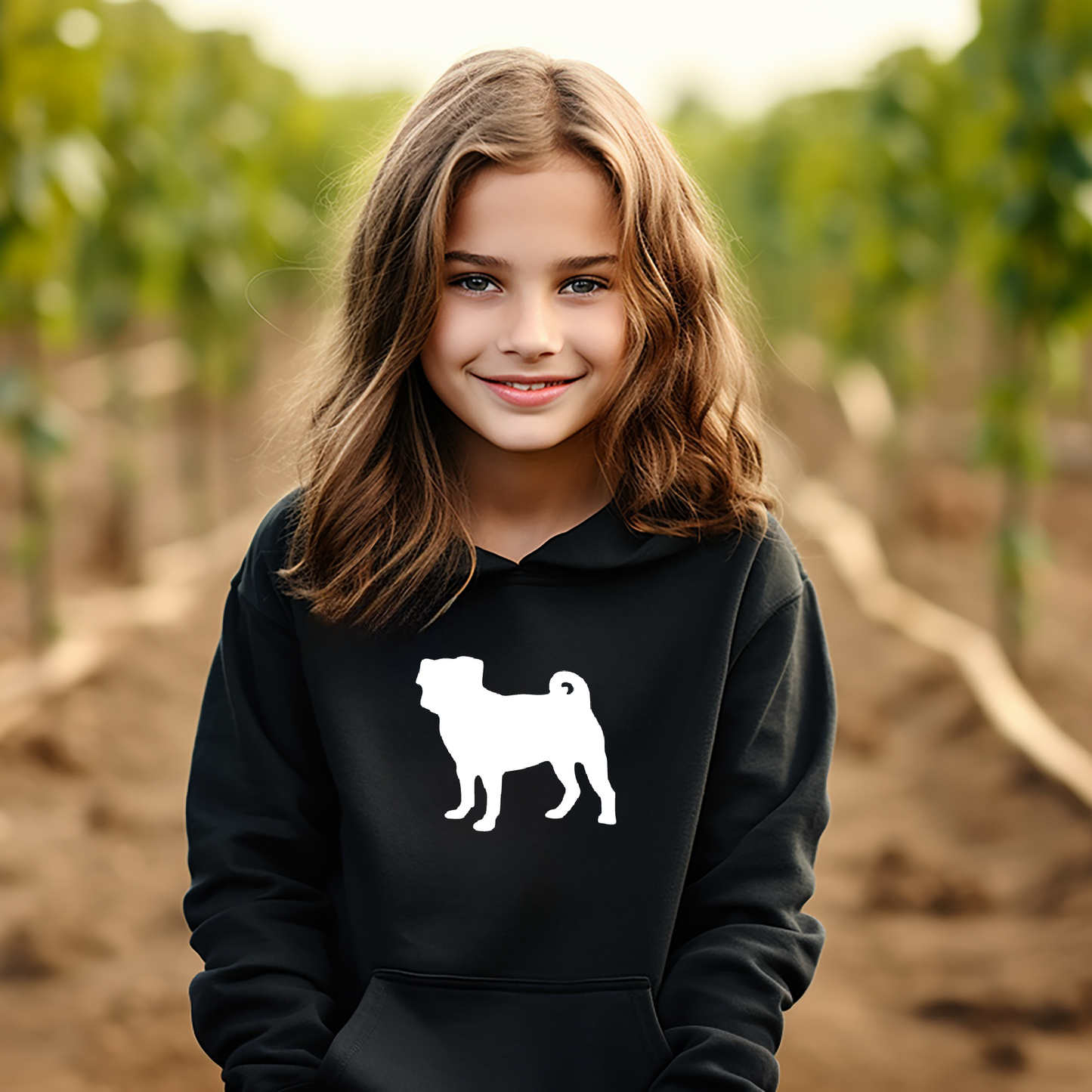 Personalised Children's Dog Hoodie, ADD ANY DOG BREED