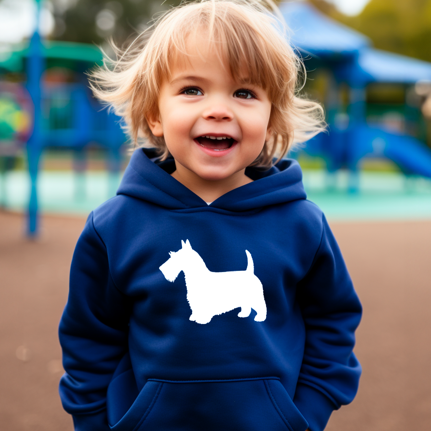 Personalised Children's Dog Hoodie, ADD ANY DOG BREED