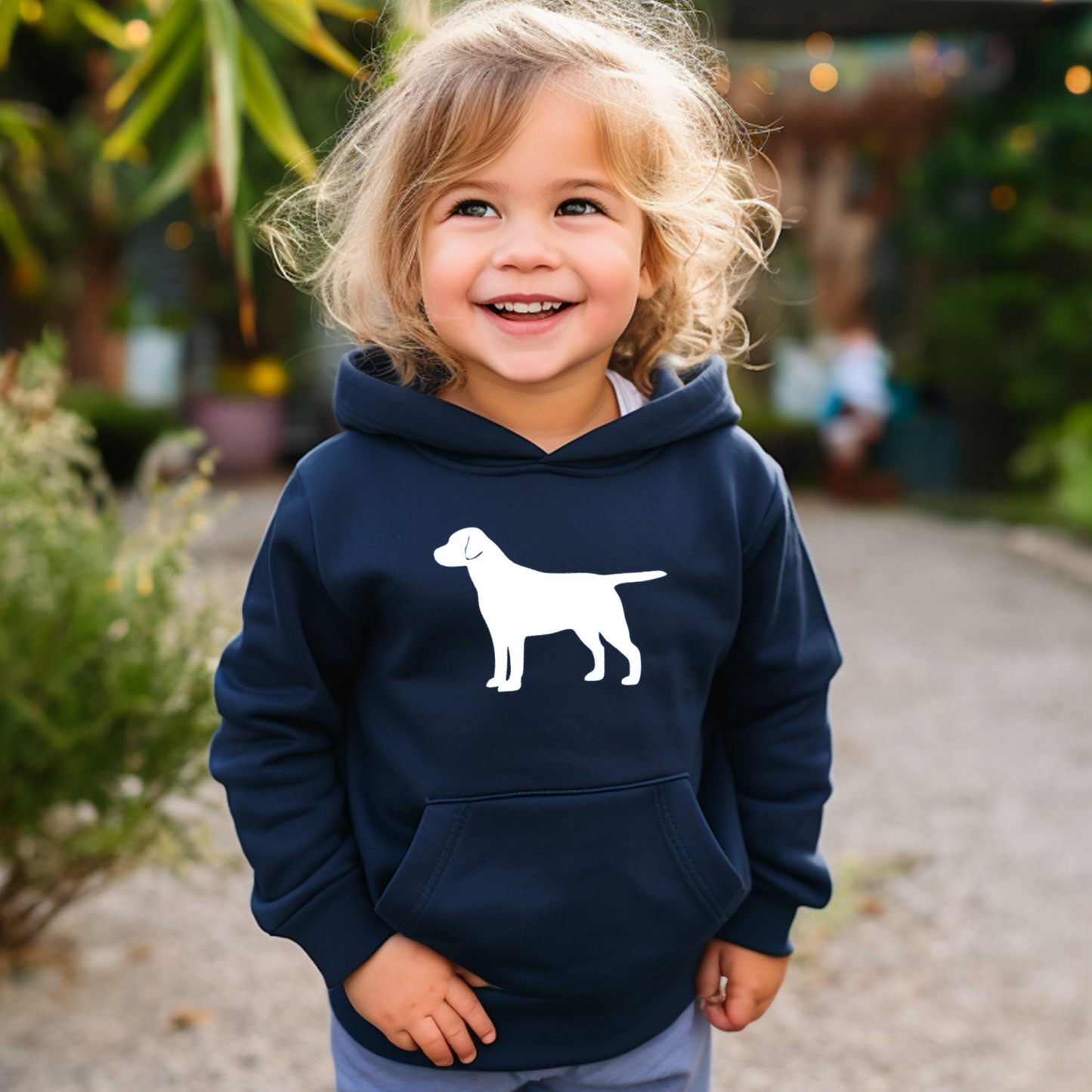 Personalised Children's Dog Hoodie, ADD ANY DOG BREED