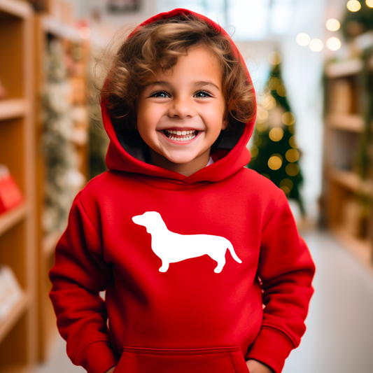 Personalised Children's Dog Hoodie, ADD ANY DOG BREED