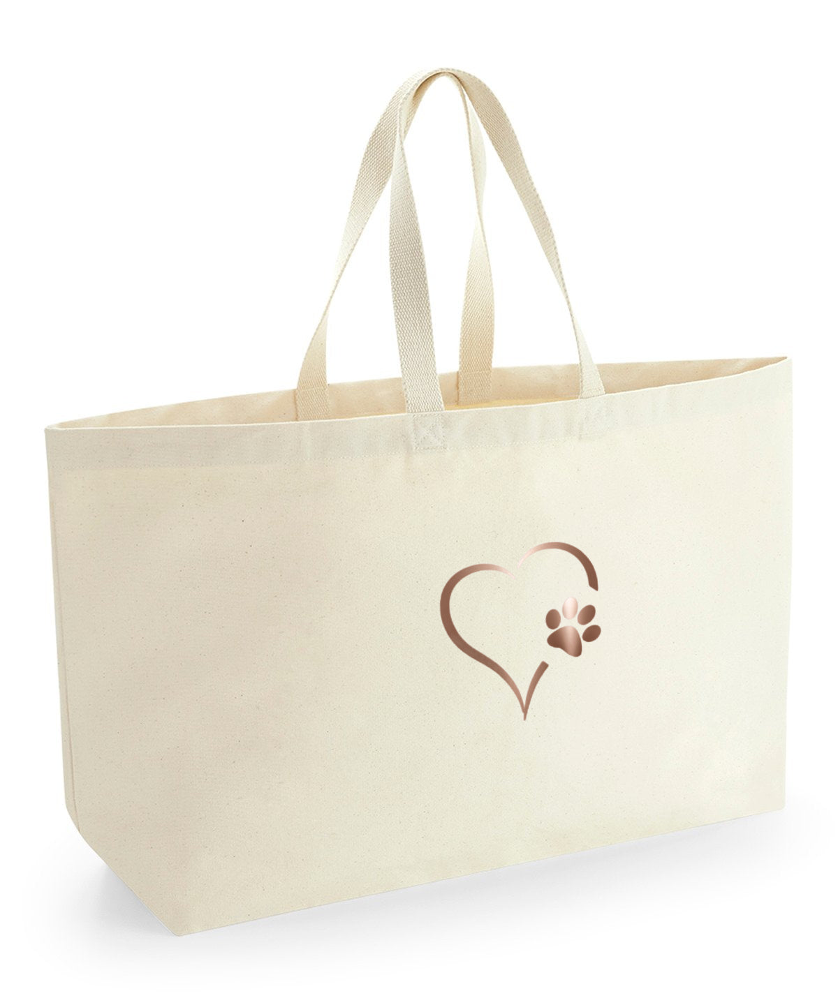 Heart and Paws Tote Bag