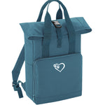 Load image into Gallery viewer, Roll top back pack airforce blue
