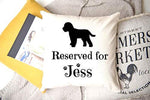 Load image into Gallery viewer, Personalised Cushion Cover - Customise with ANY Breed and Name
