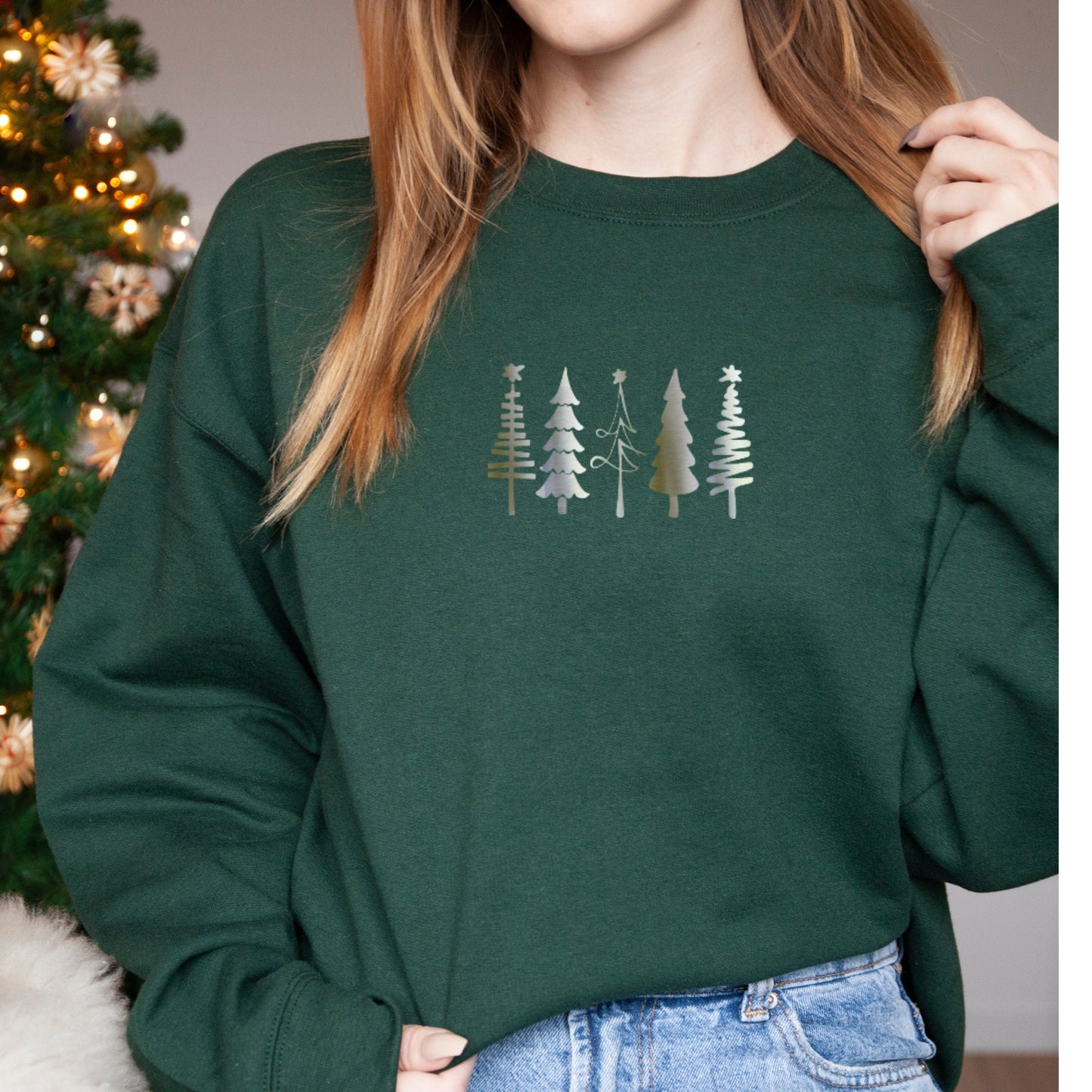 Christmas Trees Sweatshirt