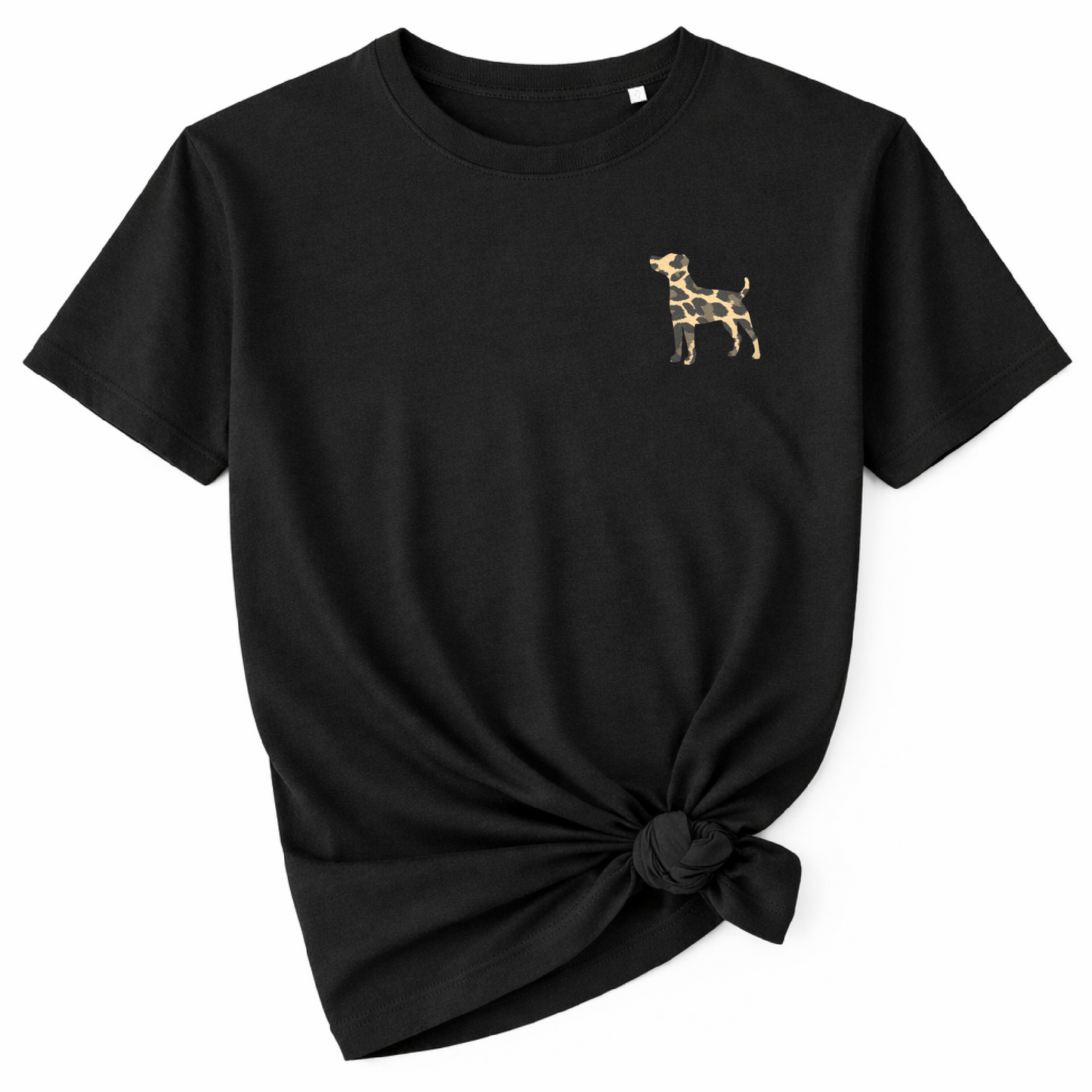 Animal Print Dog Logo T-Shirt - CHOOSE ANY DOG BREED!