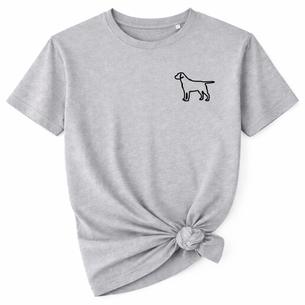 Dog Silhouette T-Shirt - Customise with ANY Dog Breed
