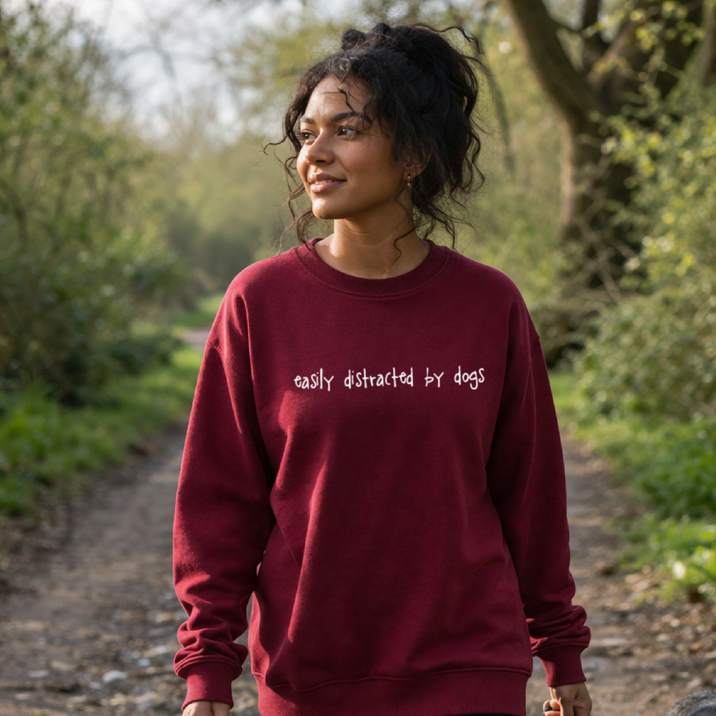 Easily Distracted by Dogs Sweatshirt