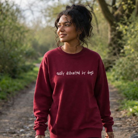 Easily Distracted by Dogs Sweatshirt