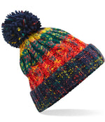 Load image into Gallery viewer, Corkscrew Pom Pom Beanie
