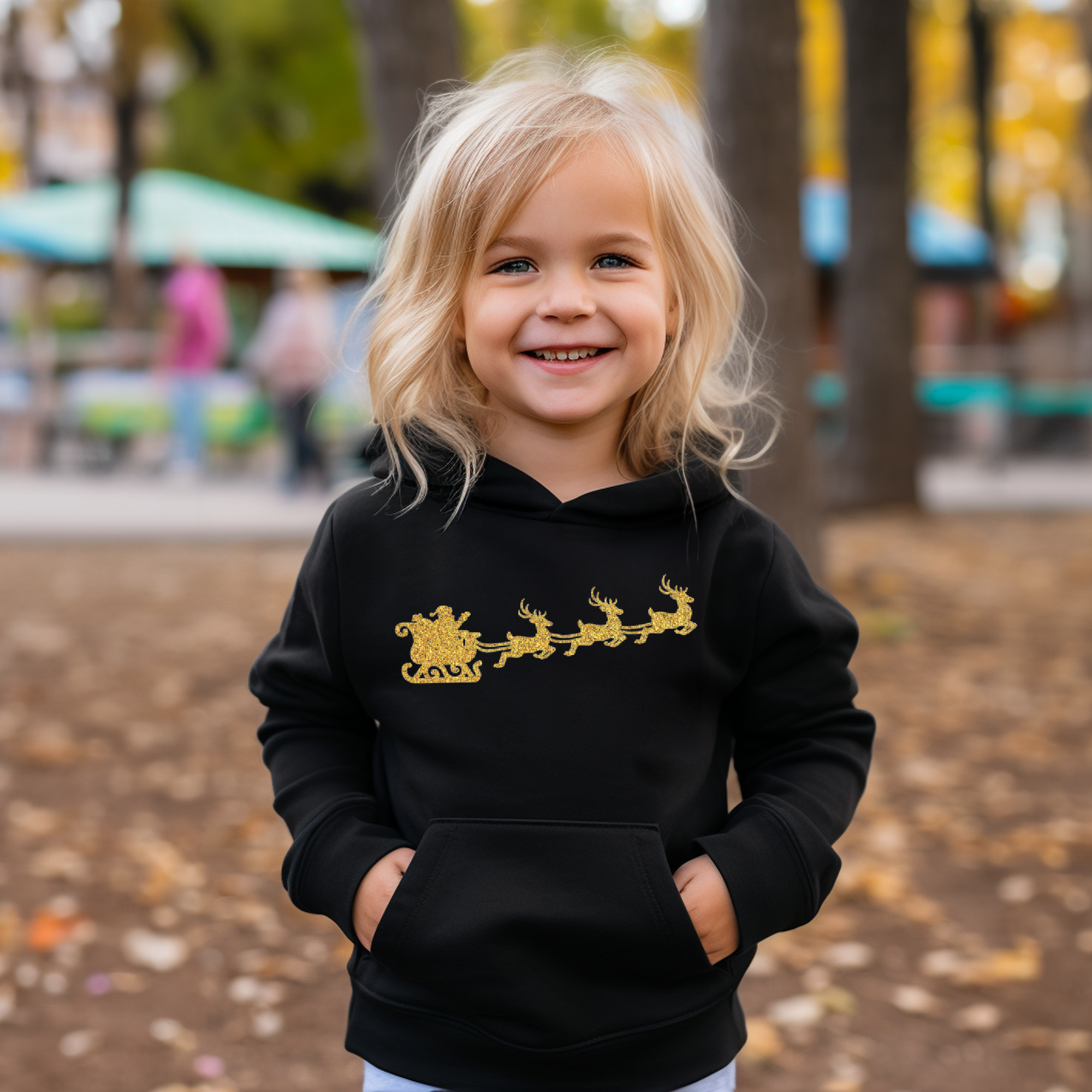 Kids xmas hoodie sale