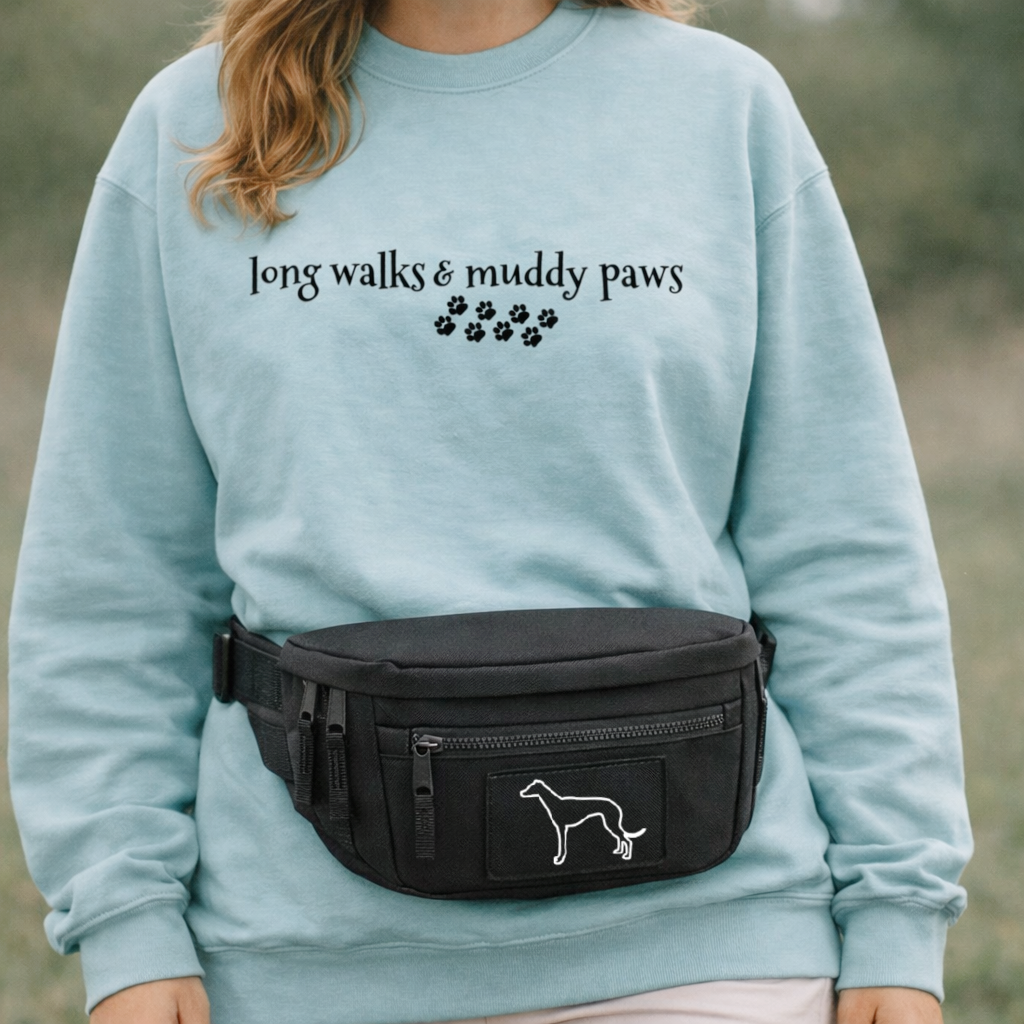Dog walking waist bag