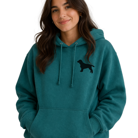 Dog Logo Hoodie - Personalise with ANY Dog Breed