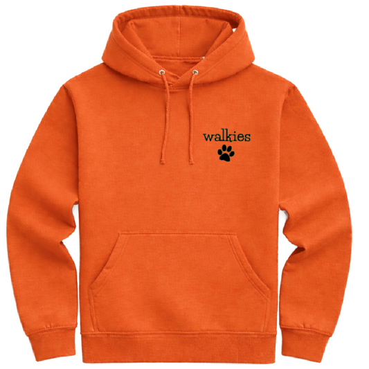 Walkies Hoodie -  Orange - Size M - UK 14 (40")