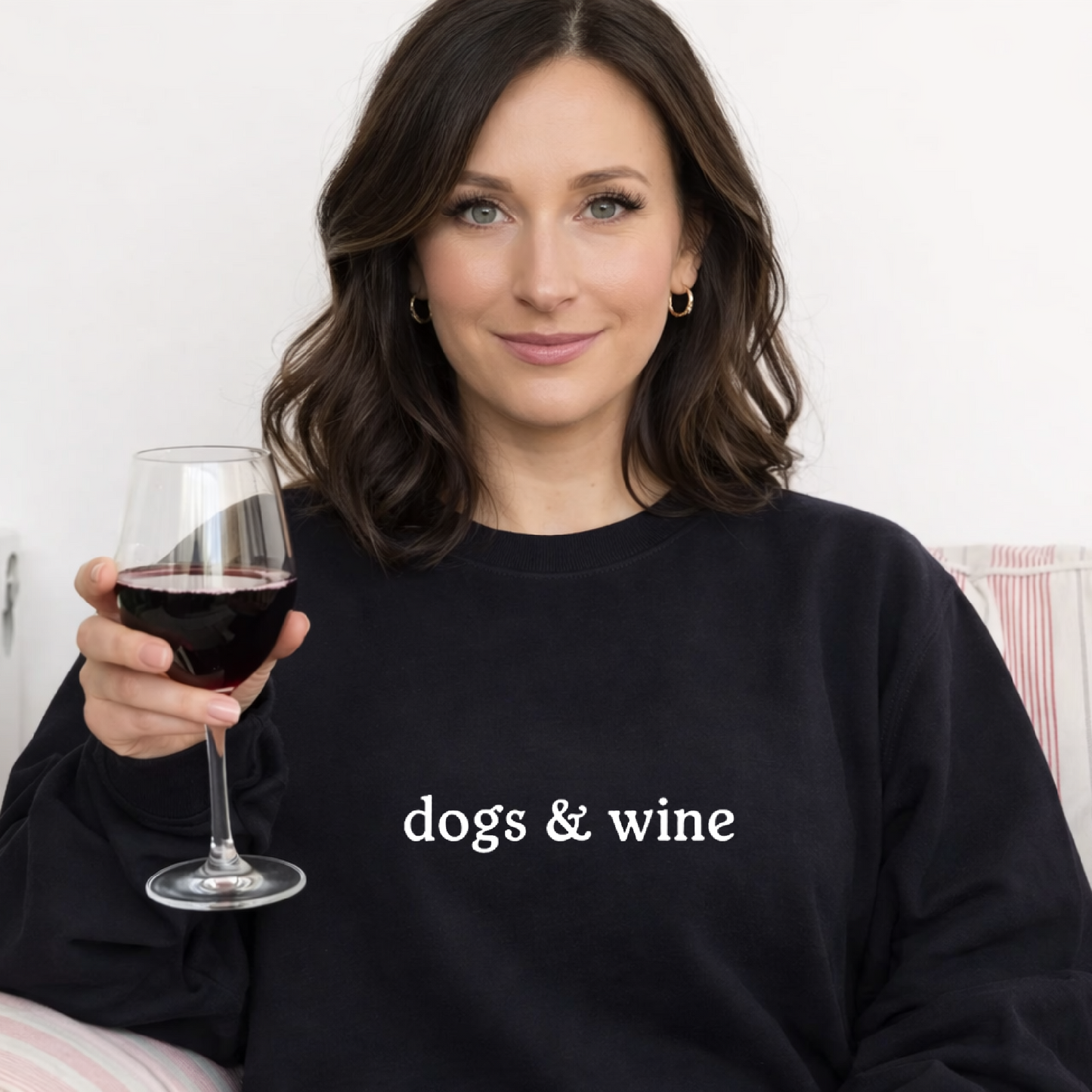 Dogs and Wine Sweatshirt
