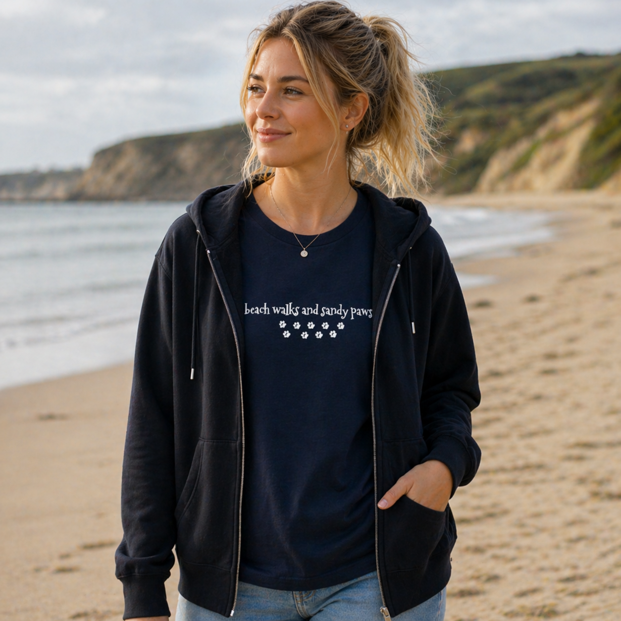 Zip Up Luxury Hoodie