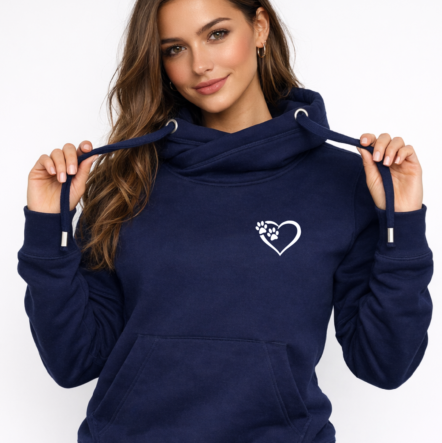 Heart and Paw Luxury Cowl Neck