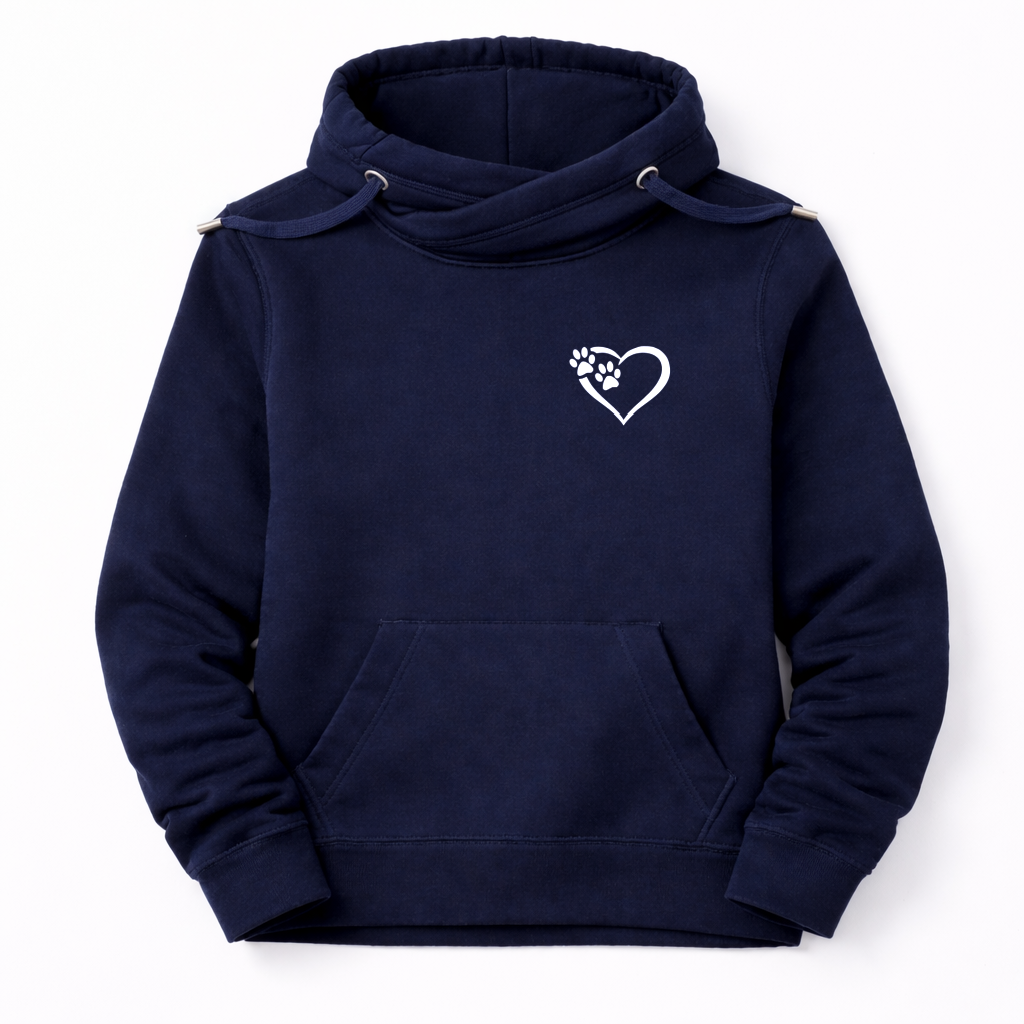 Heart and Paw Luxury Cowl Neck