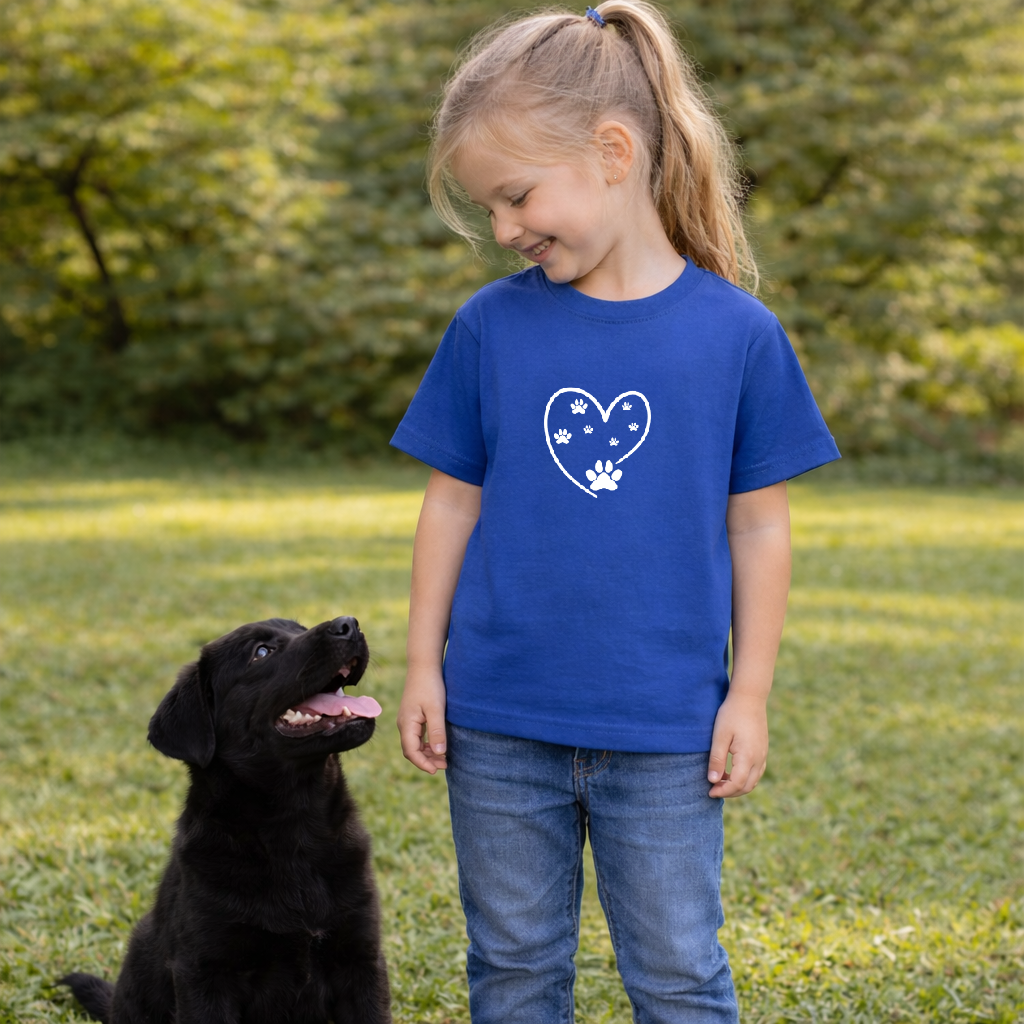 Love Heart and Paws T-Shirt