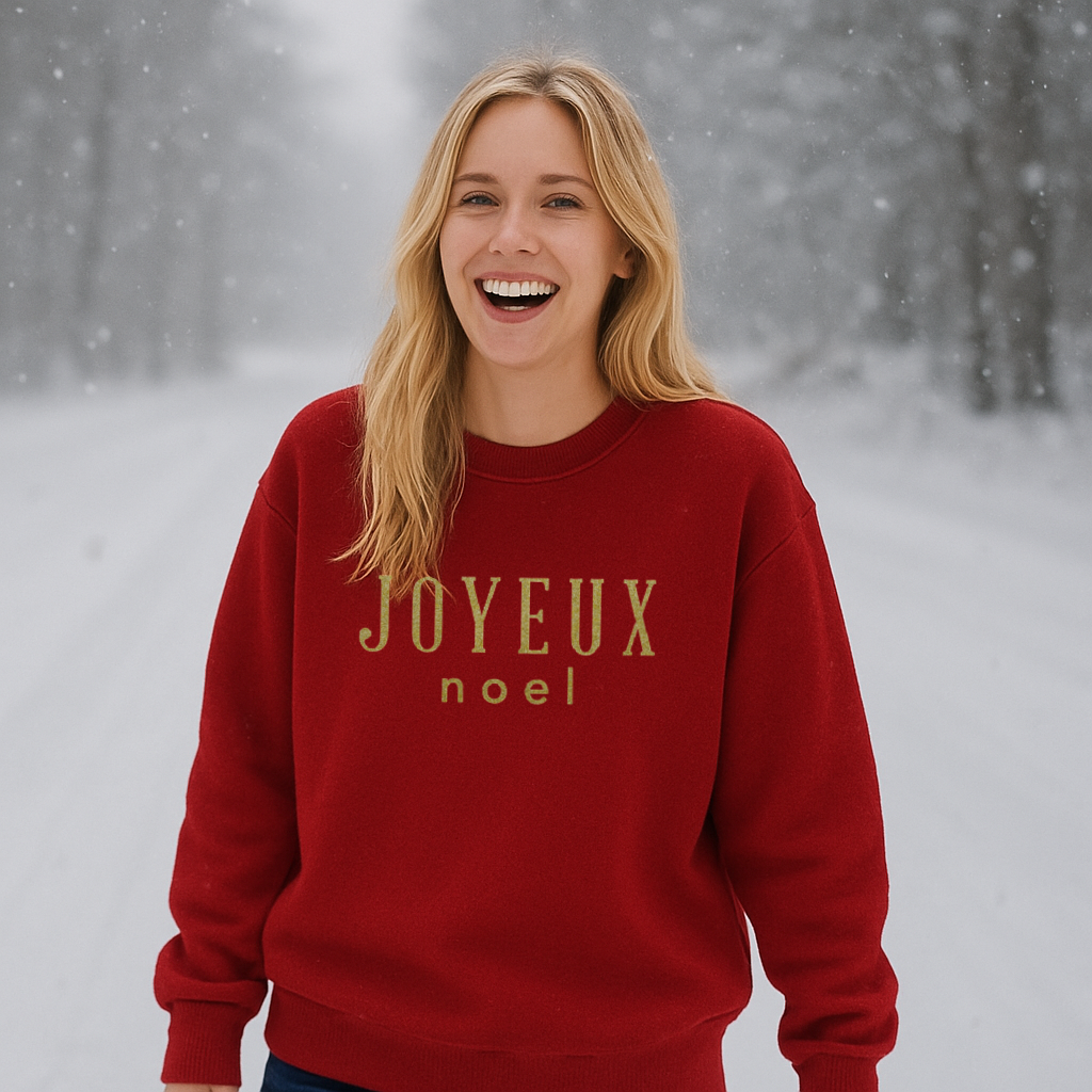 Joyeux Noel Christmas Sweatshirt