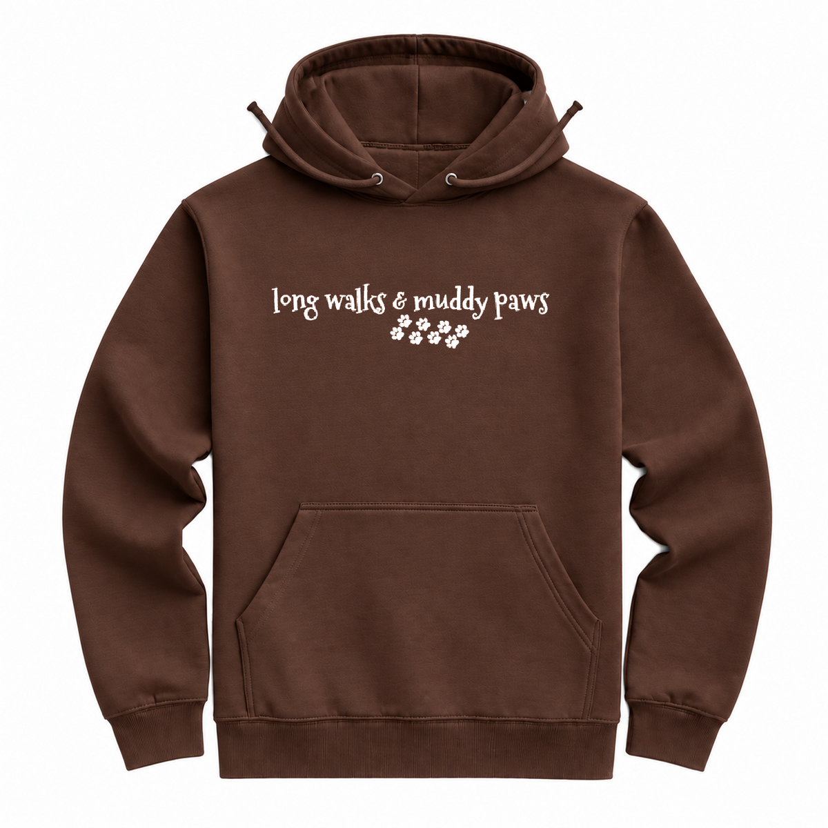 Long Walks and Muddy Paws Hoodie