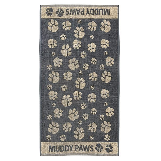 Jumbo Muddy Paws Dog Towel – Extra Large, Super Absorbent & Soft