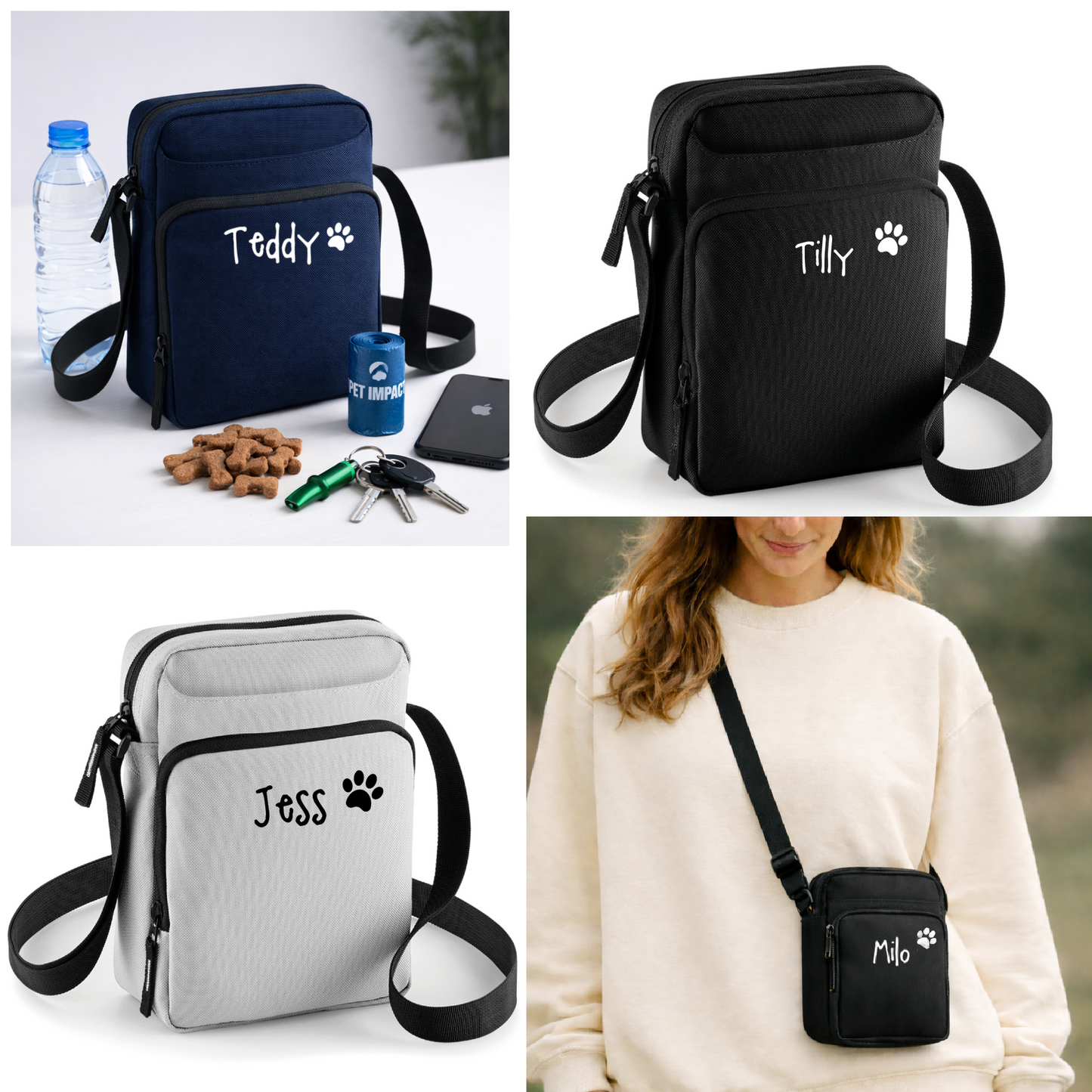 Sweatshirt and Custom Name Crossbody Bag Bundle- Save 15%!