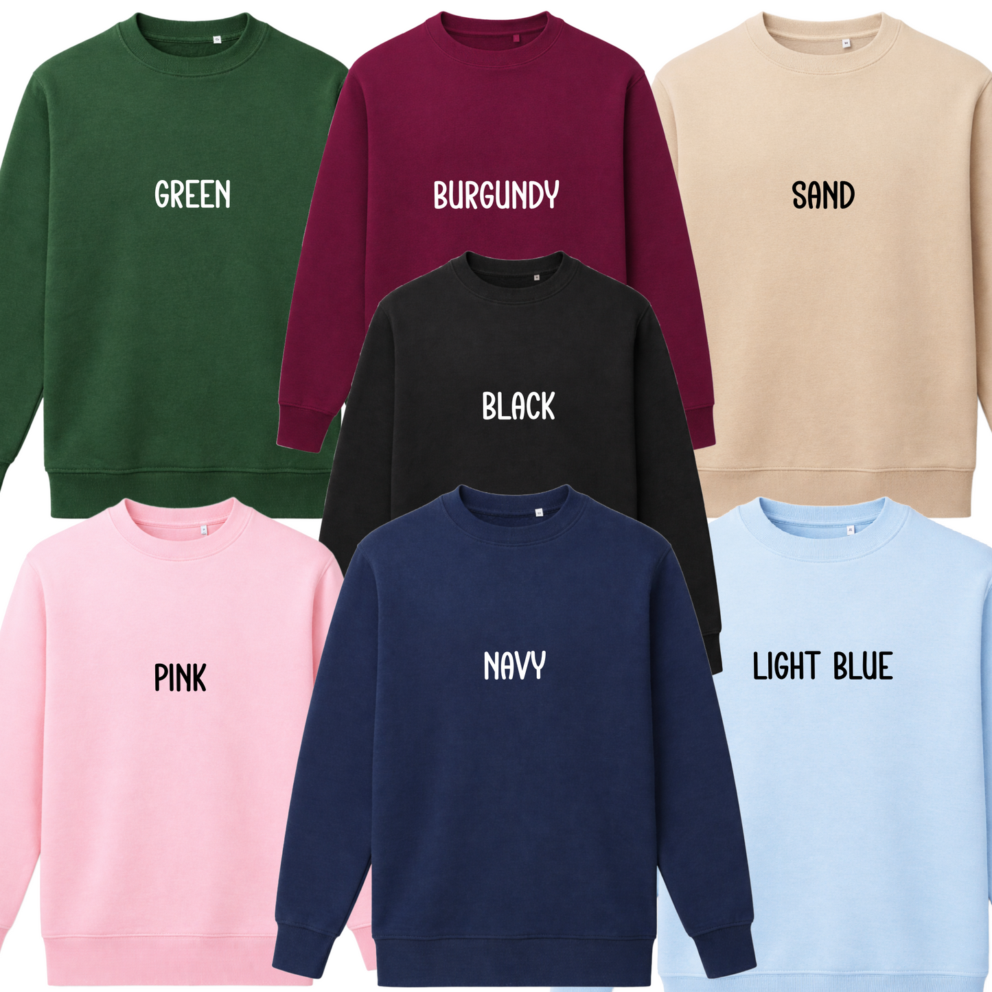 Premium Organic Heart Sweatshirt