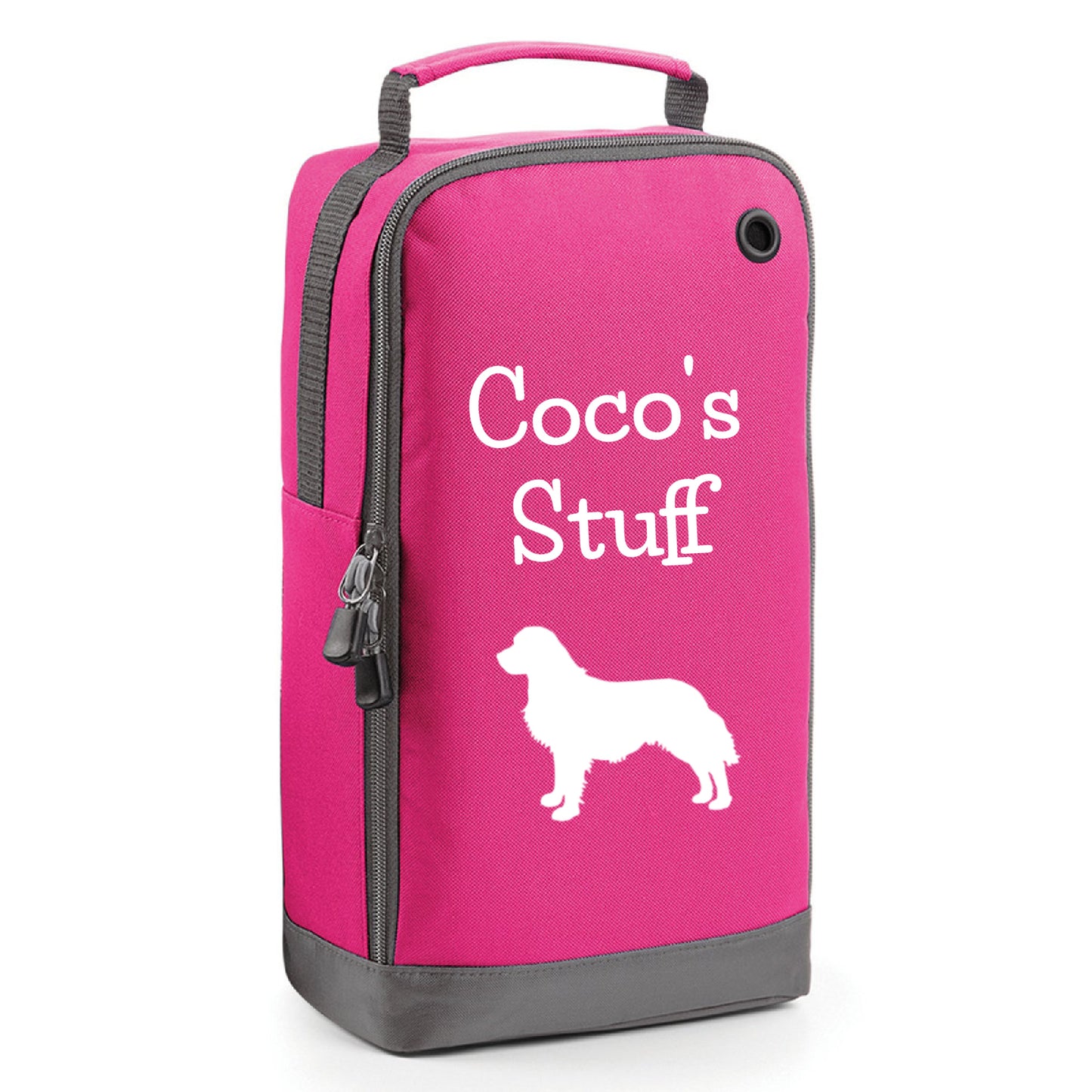 Golden Retriever Zipped Travel/Storage Bag