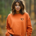 Load image into Gallery viewer, Heart and Paws  Sweatshirt, Women&#39;s Sweatshirt
