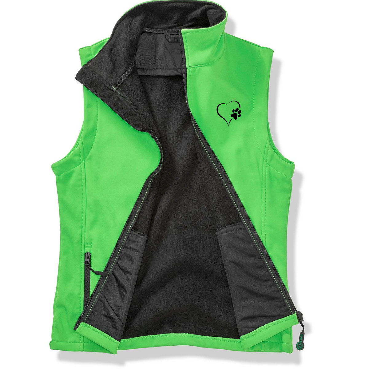 Women’s Dog Walking Gilet – Showerproof Softshell Bodywarmer