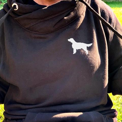 Cowl Neck Hoodie Personalise with ANY Dog Breed jessandtilly