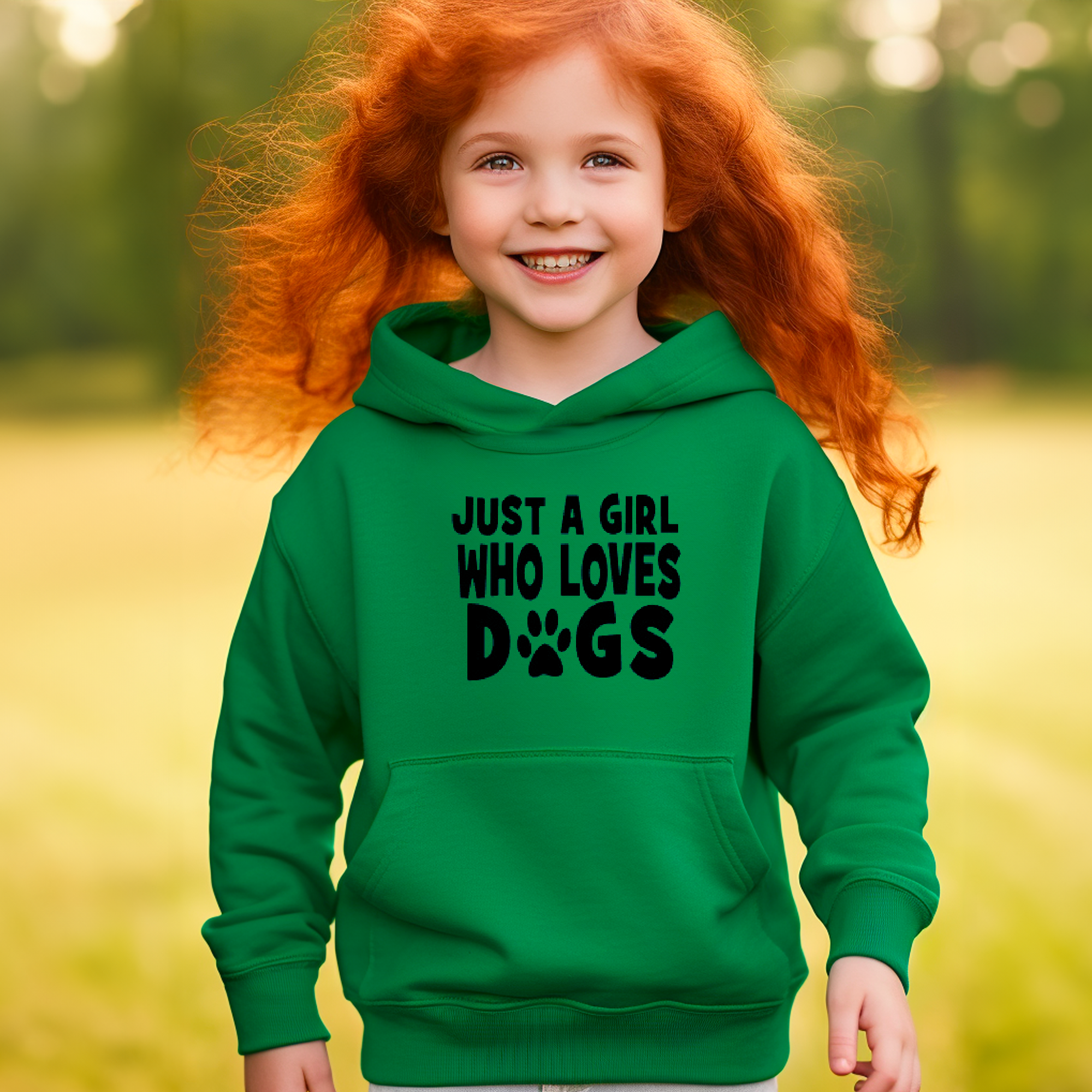 Just a Girl who Loves Dogs Hoodie