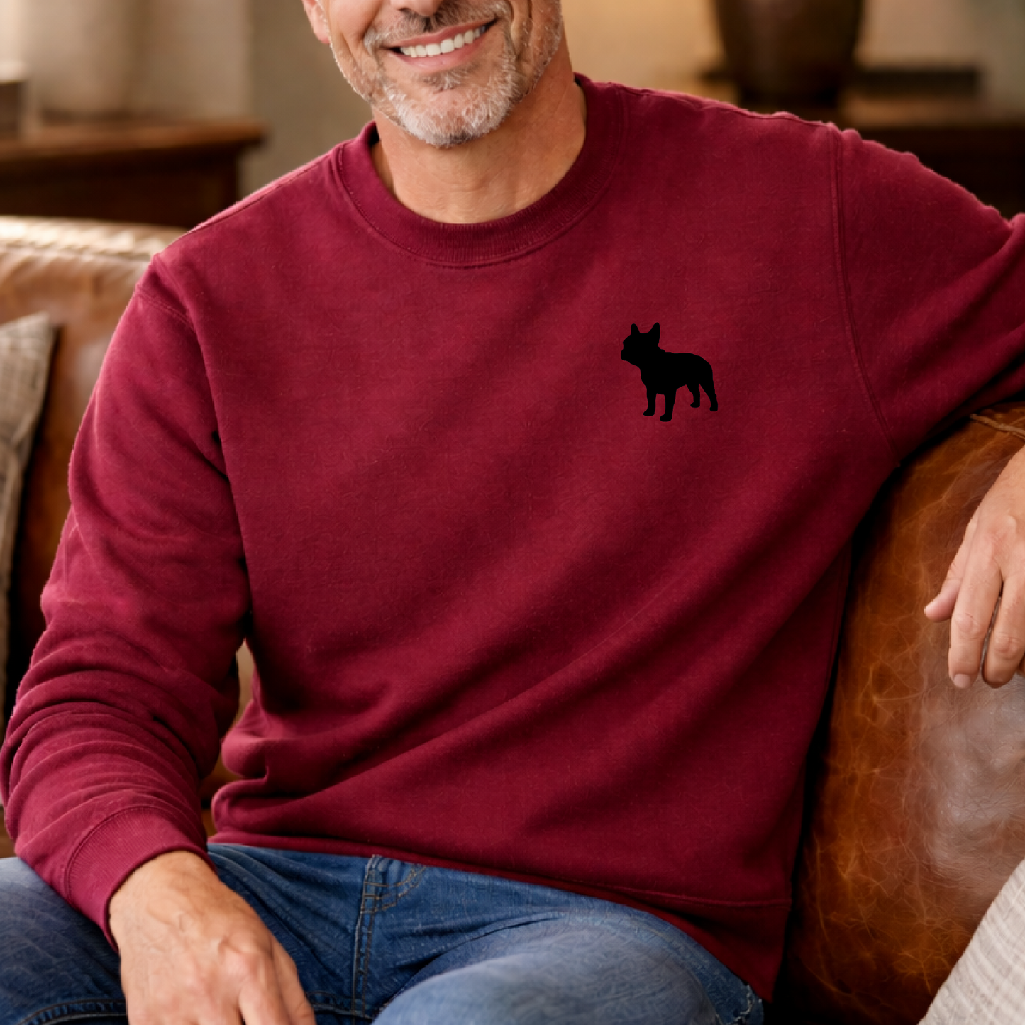 Dog Logo Sweatshirt - Personalise with ANY DOG BREED