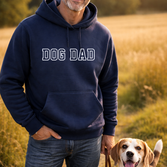 Dog Dad Hoodie - Men's Loose Fit Hoodie