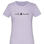 Load image into Gallery viewer, Cat Mom T Shirt - Organic Cotton
