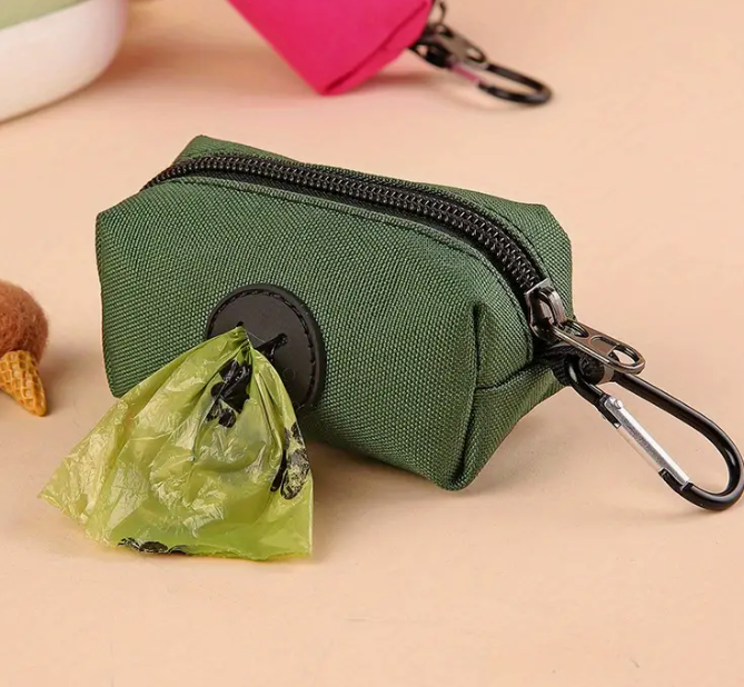 Dog Poop Bag Dispenser with Lead Clip - Just a few colours left