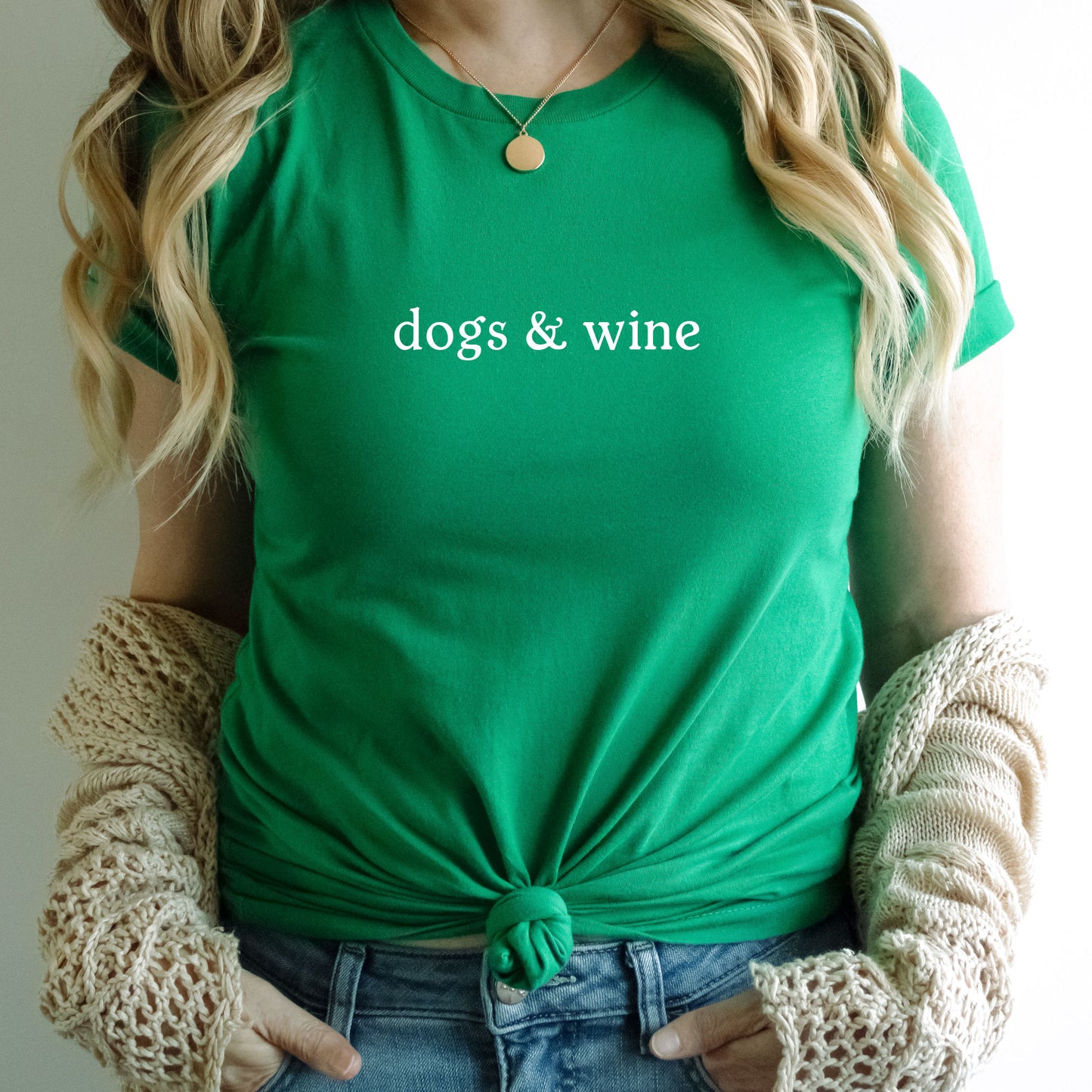 Dogs and Wine T Shirt