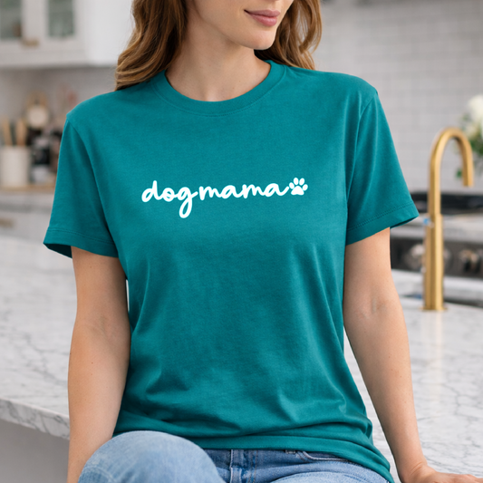 Dog Mama T Shirt - Organic Cotton