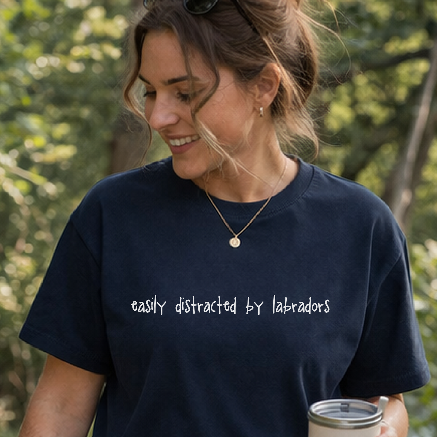 Easily Distracted by Labradors T-Shirt